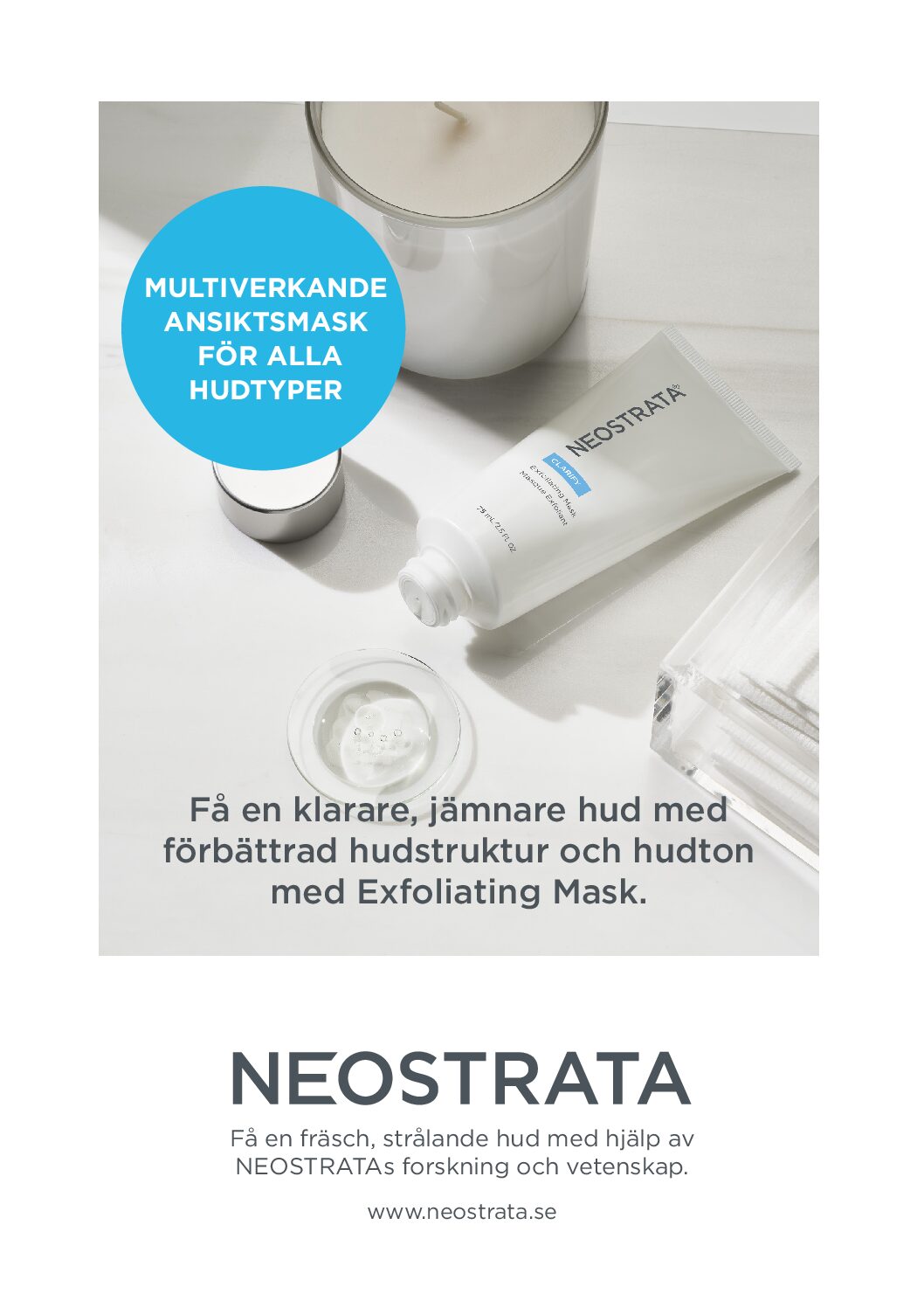 A4-skylt NEOSTRATA Exfoliating Mask