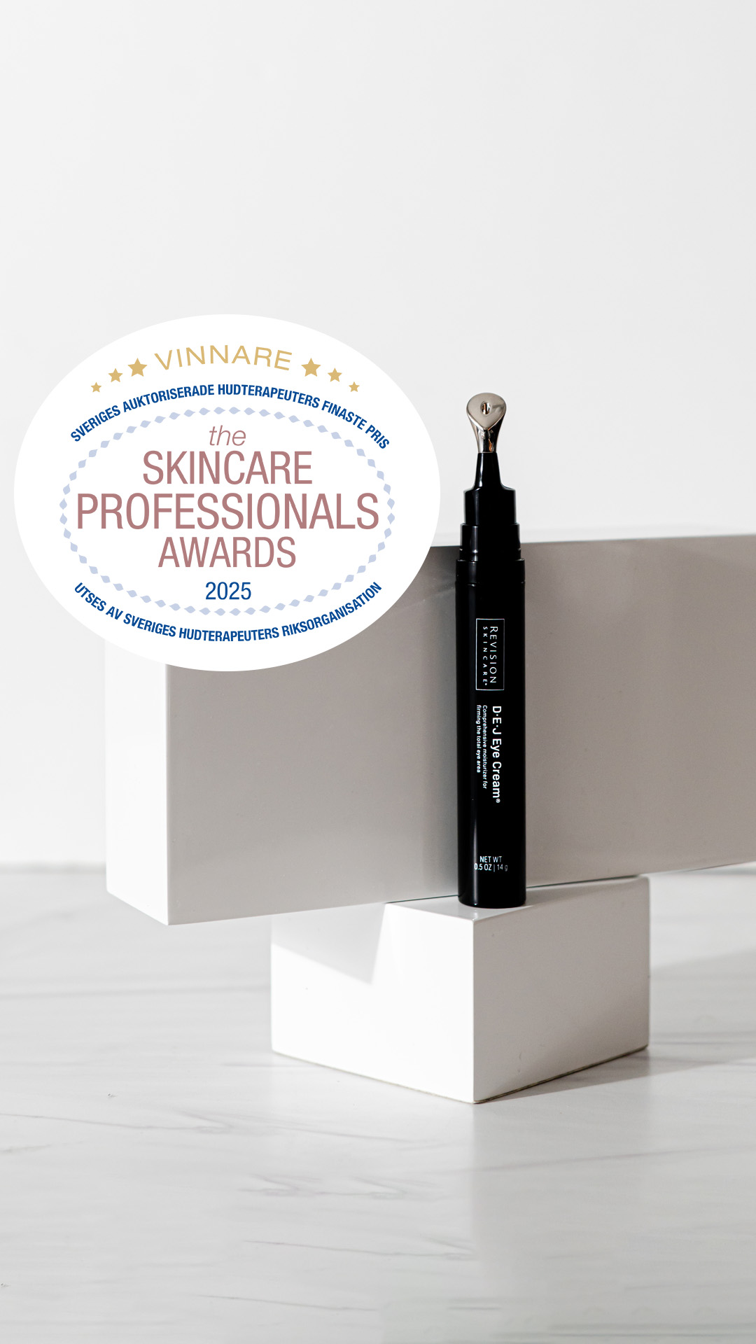 Bild till Sociala Medier Revision Skincare DEJ Eye Cream SHR Awards story