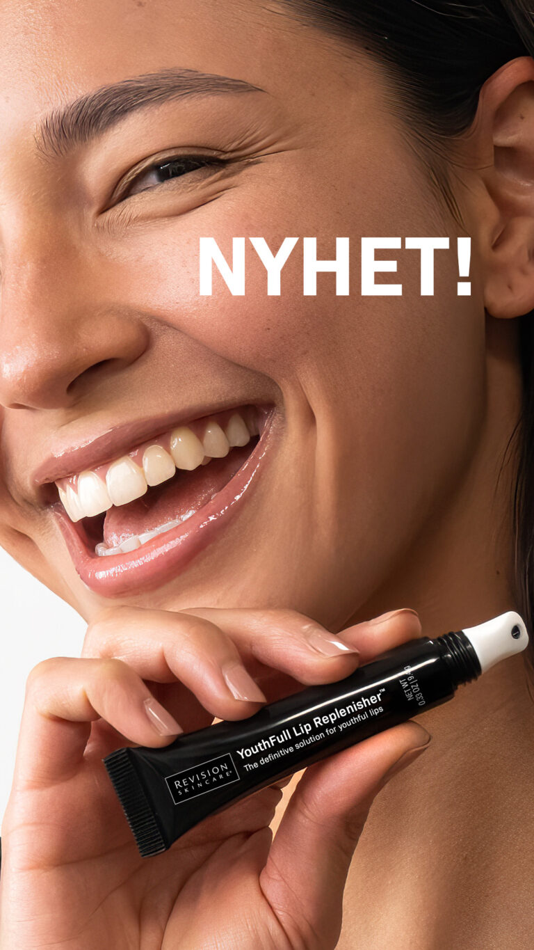 Bild till sociala medier Revision Skincare YouthFull Lip Replenisher modell story