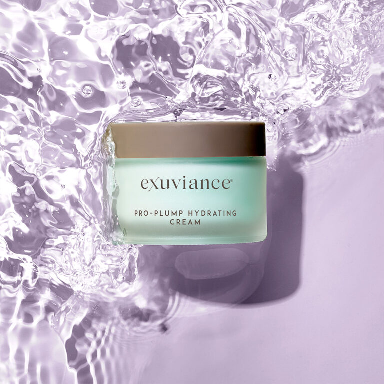 Bild till sociala medier Exuviance Pro-Plump Hydrating Cream vatten fyrkantig