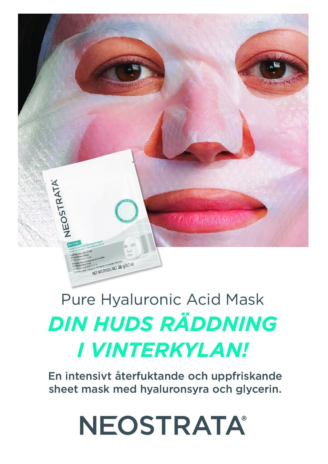 A4-skylt NEOSTRATA Sheet mask