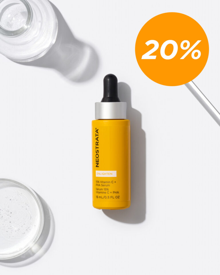 Bild till sociala medier NEOSTRATA Vitamin C + PHA kampanj