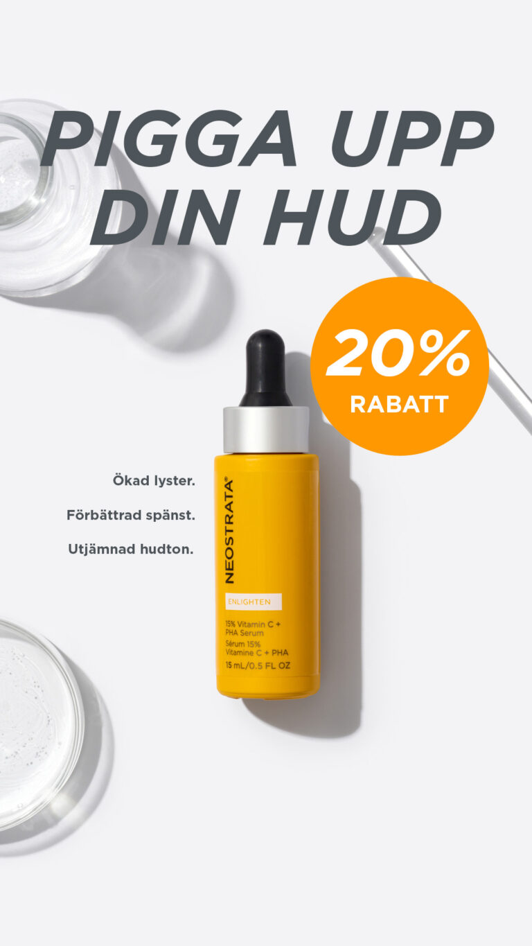 Bild till sociala medier NEOSTRATA Vitamin C + PHA kampanj story