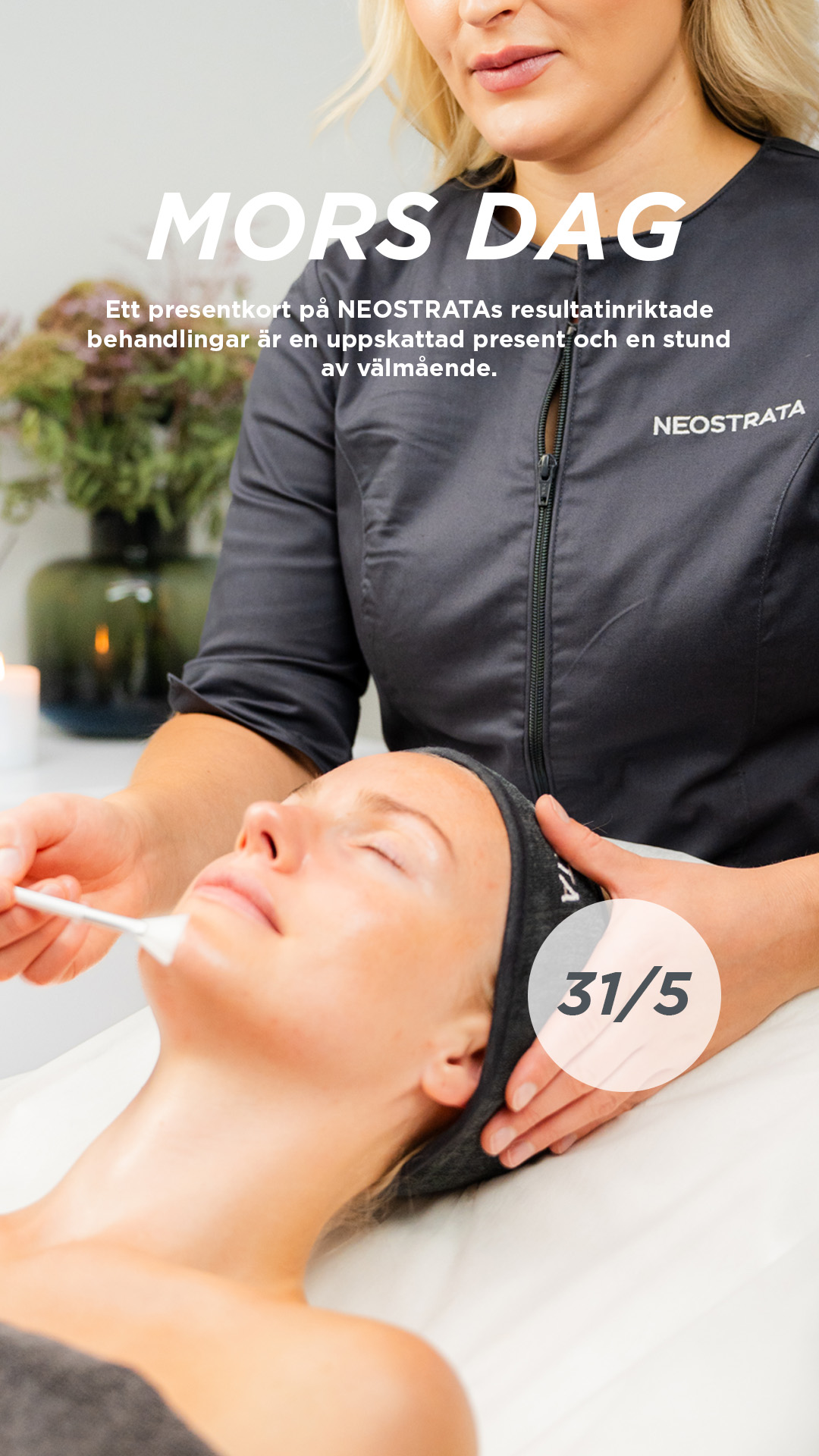 Bild till sociala medier NEOSTRATA Mors dag behandling story