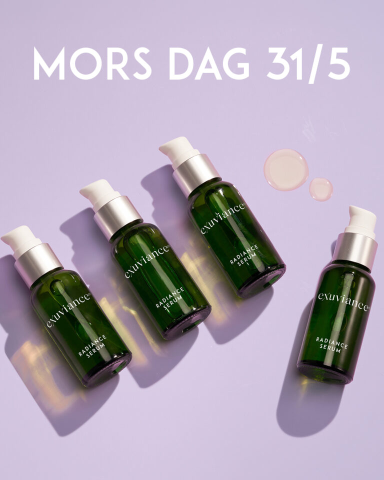 Bild till sociala medier Exuviance mors dag 2026