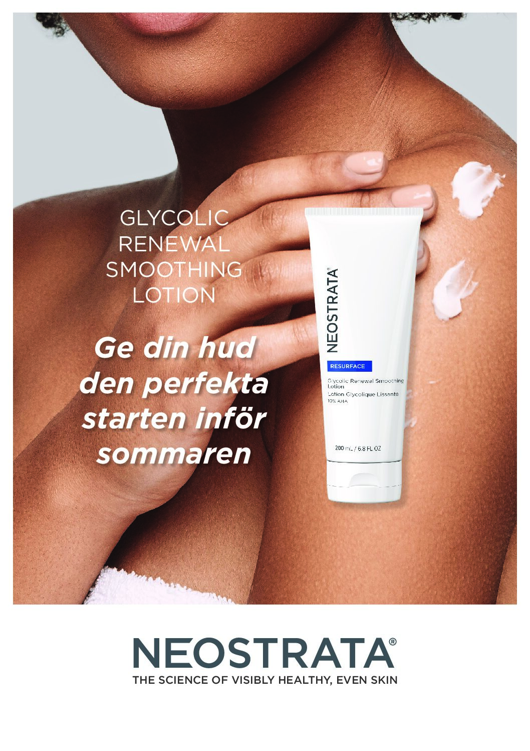 A4-skylt Kampanj Glycolic Renewal Smoothing Lotion